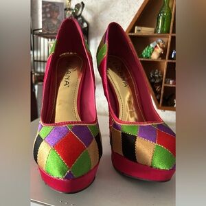 Stain glass look 6” heels